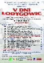 Łodygowice, 01.08., Plagát s programom Dni Łodygowíc